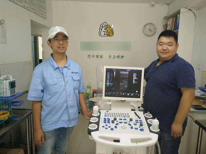 寵物醫(yī)院購入大為F3臺式獸用B超機(jī)